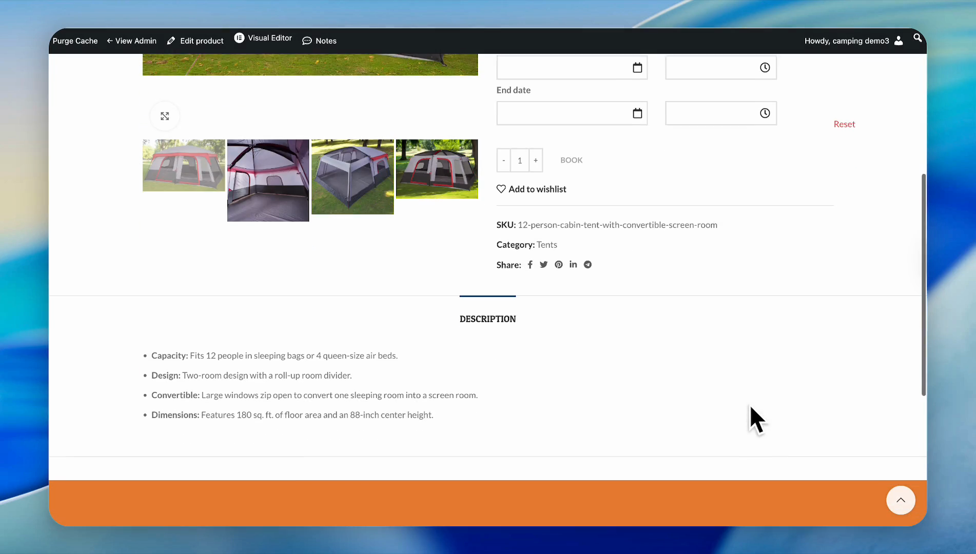 Step 21: Test the booking system