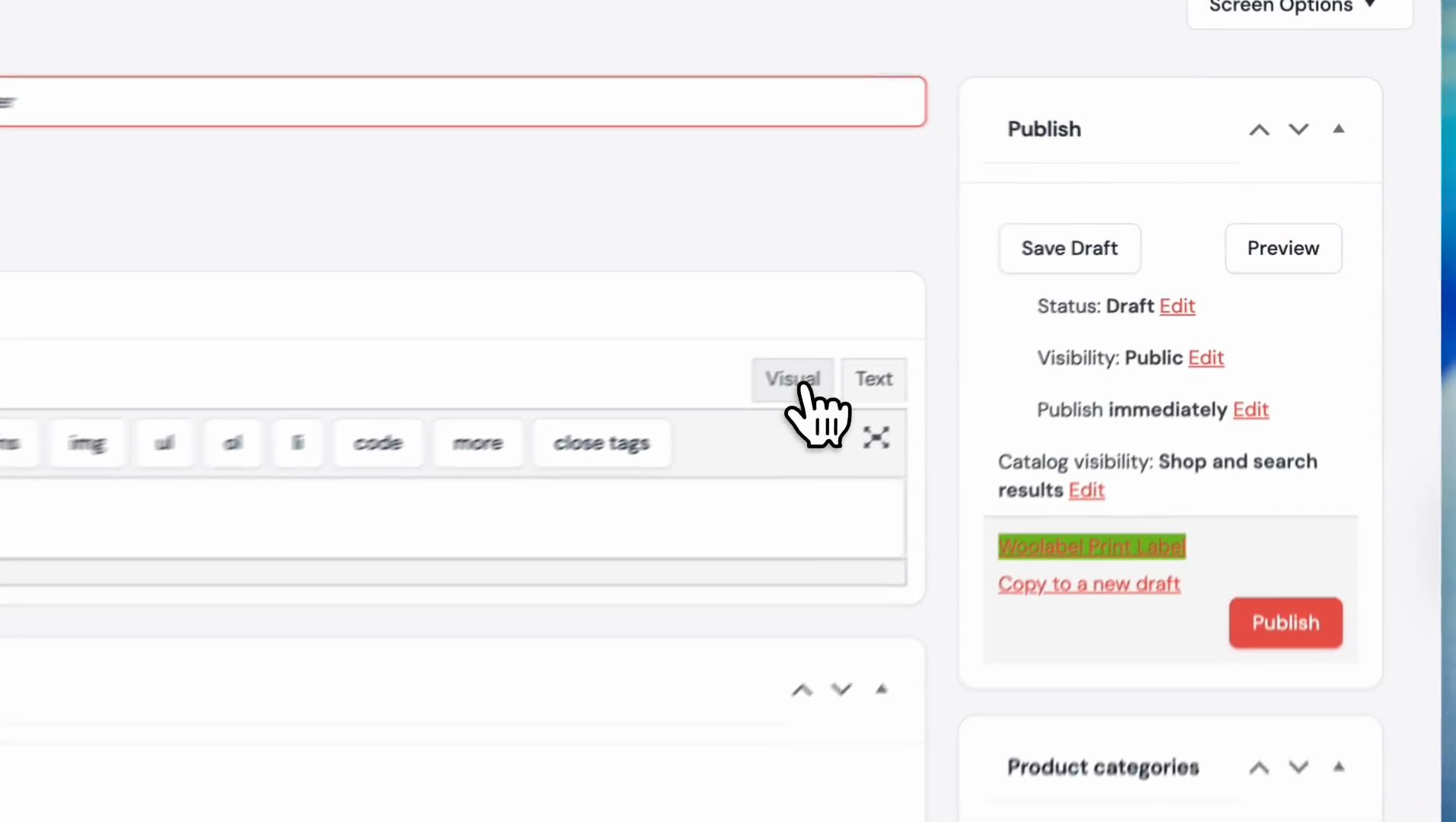 Step 4: Enter the product name