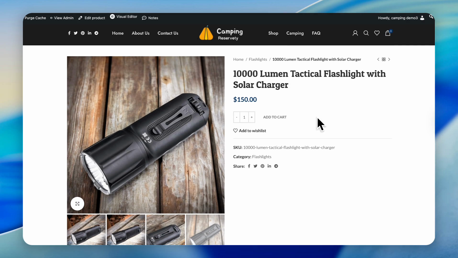 Step 16: Click View product