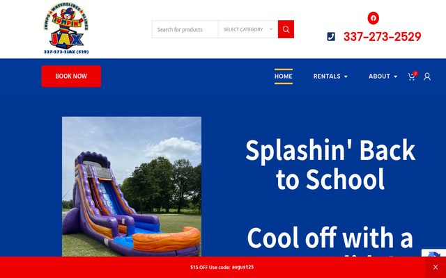 Jumpin Jax Jumps - Party rental website